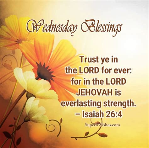 wednesday blessings bible verses